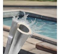 Isolation de Tuyau Chaleur Préservation Mousse Tube avec Feuille d'Aluminium, Diamètre Intérieur 22/52/76/170/219mm, Épaisseur 15/20mm Tuyau Mousse Calorifugeage pour Tuyaux(165mm*20mm*0.95m)