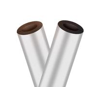 Isolation de Tuyau en Mousse Antigel, Tuyauterie Isolant en Aluminium Auto-adhésive Ignifuge pour Gaine D'isolation De Tuyau Chaud Ou Froid, Épaisseur 20 30 mm, Longueur 95cm(ID 76mm x T 30mm)