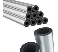 Isolation de Tuyau Extérieur, Isolant Tube Mousse pour Tuyau Chauffage, Climatisation & Radiateur, Manchon Protection de Conduits, Antigel, Ø 60mm x T 20mm, L 95cm(30mm,22mm)