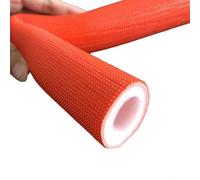 Isolation de Tuyau Flexible 1.5m, ID 16/20/25/32MM Tuyaux de Mousse Antigel, Tuyau Mousse Polyurethane pour Chauffage, Épaisseur 7 Mm(Rouge,ID16mm x T7mm xL1.5m)