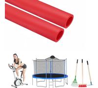 Isolation De Tuyau Isolante Pour Tuyaux Tube En Mousse Pour Support De Poignée, 2.0m Longueur Tube Isolant Pour Poignée, De Cuivre Revêtement De Tuyau Extérieur(Rouge,22mm*5mm*2.0m)