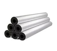 Isolation de Tuyau Manchon d'Isolation Thermique,Isolant Tuyau Chauffage avec Feuille d'Aluminium,bande anti-gel for tuyau d'eau extérieur, bande d'isolation d'hiver,1m(325mmID*20mmTHK)