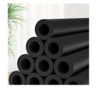 Isolation de Tuyau Noir Chaleur Préservation Mousse Tube, Diamètre Intérieur 6-110mm, Épaisseur 9-30mm Manchon Isolant pour Tuyau pour Chauffage Plomberie(110mm*20mm*1.9m)