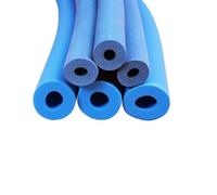 Isolation de Tuyau pour Tube Climatisation, Isolant Tuyau Mousse de Chauffage Pip, Manchon de Protection pour Support & Poignée, Ep 7/15/20/25mm, Ø 6-60mm(bleu,6mm ID x 15mm T)