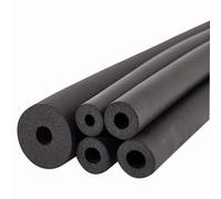 Isolation des Tuyaux en Caoutchouc Flexible Tuyau D'isolation en Mousse Pour Tuyaux Extérieurs et Intérieurs, Gaine Isolation Tuyau pour Outils Poignée Support(ID76mm x TK 25mm x L200cm)