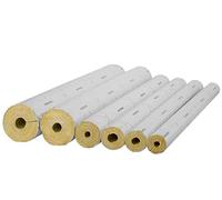 Isolation des tuyaux en laine de roche Rockwool en aluminium laminé, 1 m, différentes tailles (18 x 20 mm/1 m)