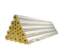 Isolation des tuyaux en laine de roche WLG 0,037 - Gaine d'aluminium - Différentes tailles (22/40 mm - 13 m 1 carton)