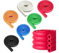 Isolation Des Tuyaux Imperméable Ignifuge Des Tuyaux en Mousse Protection ID 18/22/25/28/32mm Gaine Isolante De Tuyau pour Tube Isolant pour Poignée Équipements De Fitness(Rouge,YTTID32mmxTK6mmxL1m)