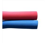 Isolation Des Tuyaux Tube Isolation Phonique Tuyau Per Les Conduites D'eau Chaude Et Froide Per Tuyaux Extérieurs, Équipements De Fitness Et Meubles (Rouge Et Bleu)(Blue,ID34.0mmxT20mmx1m)