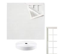 Isolation Du Ventilateur De - Film D'aluminium, Couvercle D'aération De Auto-adhésif Magnétique 50,79 X 50,79 Pouces | Panneau Isolant À Installation Rapide Pour Porte, Économie Déner