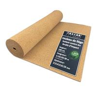 Isolation écologique aux bruits d'impact TRECOR rouleau liège/liège bruit d'impact - épaisseur 2 mm - densité: 200 kg/m³ - rouleau de 10 m²