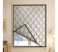 Isolation Fenetre Protège Contre le Froid et Chaleur，Kit D'isolation de Fenêtre pour Fenêtres D'hiver, Idéal pour Protéger Les Fenêtres de Votre Maison(140*140cm/55*55in)