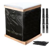 Isolation hivernale pour ruche, couverture d'hiver pour ruche | Housse de protection pour boîte à abeilles en tissu Oxford 600D,Boîte à abeilles réutilisable, housse de Protection réglable pour
