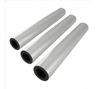 Isolation Papier D'aluminium Tuyaux Manchon Isolation en Papier D'aluminium Semi-fendue Pour Tuyaux de Chauffage pour Chauffage Plomberie en Cuivre(ID16MM x T10MM x 0.9M)