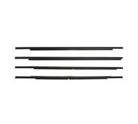 Isolation Phonique Joint Voiture Pour Outlander 2007-2012/2013-2018 4 Pièces Fenêtre Latérale Voiture Bande D'étanchéité Extérieure Moulage Porte Garniture Ceinture(2013-2018)