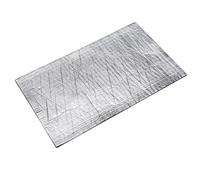 Isolation Phonique Voiture 6 Feuilles 1cm Noir Aluminium