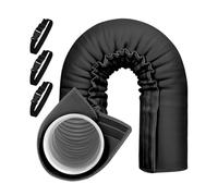 Isolation pour Tuyau de Climatiseur Portable - Housse de Protection avec 3 Bretelles Réglables - Fournitures pour Maison Bureau Camping Car Fenêtre Voiture Locaux