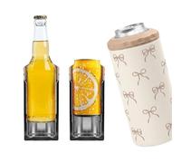 Isolation sous vide murale, canette de bière 16Oz, bouteille de refroidissement, récipient à café, tasse avec Base antidérapante, conception, récipient de voyage supérieur verrouillable