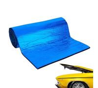 Isolation thermique : feuille de caresse sonore, barrière thermique automobile | Isolateur de bruit imperméable, tapis auto-adhésif pour cabine de véhicule moteur moteur Reduc