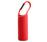 Isolation thermique professionnelle Housse de protection pour bouteille d'eau Portable Isolateur Pochette Sac de transport extérieur avec boucle à pression pour 500ML Dia 6-8cm 5 Couleurs
