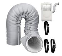 Isolation Tuyau Climatiseur Portable, Housse Isolante Portable Avec 3 Sangles Ajustables, Bande Calorifuge Pour Tuyau Climatiseur, Pour Hiver Extérieur Intérieur Garage Camping-Car Pièce Mur Fenêtre M