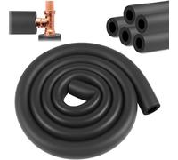 Isolation Tuyaux Chauffage, Tube D'isolation De Tuyau 6/13/25/32/43/50/63/76/90/110mm Diamètre Intérieur, Manchon Isolation Tuyaux pour Climatisation Chauffage Et Sanitaire(ID50mm XT20mm XL1.8m)