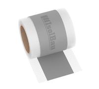 Isolbau Bande d'étanchéité P2 Gris - 5 m Bande d'étanchéité Bande d'étanchéité imperméable pour sanitaires, douche, salle de bain, carrelage, balcon et terrasse, étanchéité pour intérieur et extérieur