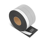 Isolbau Bande d'étanchéité pour fenêtre - 100 mm x 25 m - Pour l'intérieur et l'extérieur - Bande de raccordement autocollante pour fenêtre et porte