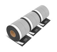 Isolbau Bande d'étanchéité pour fenêtre - 150 mm x 75 m - Pour intérieur et extérieur - Bande de raccordement autocollante pour fenêtre et porte