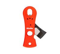 Isolbau Découpeuse de cartouches pour cartouches de pistolet à colle - Ouvre-cartouche pour cartouches de silicone, acrylique et autres produits d'étanchéité - Ouvre-cartouche robuste pour pistolet à