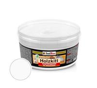 Isolbau Mastic bois 250 g - Mastic pour extérieur et intérieur - Pâte de réparation - Mastic prêt à l'emploi - Séchage rapide - Blanc (n° 1)