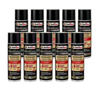 Isolbau Spray Adhesive 10 x 500 ml - Extra strong adhesive for DIY & industry - Adhesive spray for foam, wood, fabric, leather, felt, etc