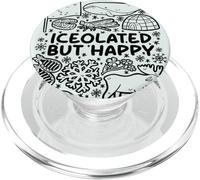 Isolée mais Heureuse - Alaskan Life PopSockets PopGrip pour MagSafe