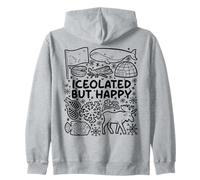 Isolée mais Heureuse - Alaskan Life Sweat à Capuche