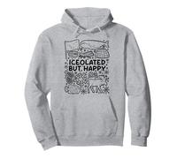Isolée mais Heureuse - Alaskan Life Sweat à Capuche
