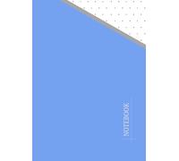 Isometric 3D Dot Graph Paper Notebook - 1 cm (10 mm) Triangle Grid | Edge-to-Edge | Horizontal Alignment | A4 Landscape | 120 Pages | Arctic Ice Blue Cover