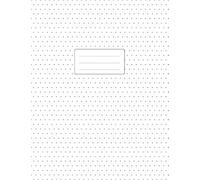 Isometric Dot Grid Notebook - 3d Graph Paper: 1/4 Inch Distance Between Dotted Lines 100 Pages 8.5x11 Soft Cover Book For Technical Drawing, Perspecti