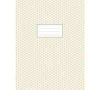 Isometric Grid Notebook - 3D Graph Paper: Large Size 8.5x11 | 110 Pages | Soft Cover Book | For Technical Drawing, Perspective Art, 3D Design
