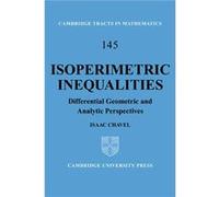 Isoperimetric Inequalities - Isaac City University of New York Chavel - Cambridge University Press - Livre en Anglais - Paperback Isaac City University of New York ChavelIsaac City University of New Y