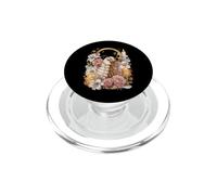 Isopod Coquette Bougie Religieuse chrétienne Rose étoiles Florales PopSockets PopGrip pour MagSafe