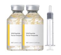 Isora Paris Sérum Coréen Anti-Âge, Soie Peptides Effet Liftant | 2-4x 30 ml, Soin raffermissant au collagène, formule 28 peptides bioactifs, repulpant acide hyaluronique