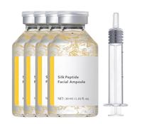 Isora Paris Sérum Coréen Anti-Âge, Soie Peptides Effet Liftant | 2-4x 30 ml, Soin raffermissant au collagène, formule 28 peptides bioactifs, repulpant acide hyaluronique