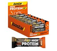 ISOSTAR - Barres High Protein 30 Toffee Crunchy - Barres Protéinées Sport avec Glucides - Énergie & Récupération - Snack Fitness, Cross Training & Musculation - 16 barres (16 x 55 g)