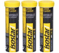 Isostar® Boisson Powertabs citron Comprimés Effervescents 3x10 pc(s)