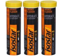 Isostar® Boisson Powertabs orange Comprimés Effervescents 3x10 pc(s)