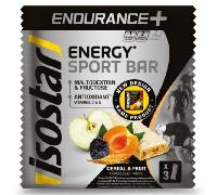 Isostar Endurance+ Energy Sport Barre Énergétique Céréales & Fruits 3 unités