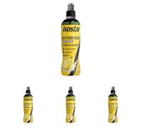 Isostar Fast Hydratation - Saveur Citron - Boisson Isotonique pour sportifs - Apport de Glucides et d'Electrolytes - Arôme Naturel - Sans Colorant - 500 ml (Lot de 4)