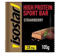 Isostar High Protein 25 Barre Énergétique, Fraise, 105 g