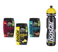 Isostar Hydrate & Perform Pamplemousse - Citron - Orange + Bouteille 1L.