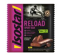 Isostar Reload Sport Bar Chocolat - Barres de Récupération Protéinées - Après l'Effort - Encas Sain Sportif - Sans Colorant - Sans Conservateur - 1 Paquet de 3 Unités (3 x 40 g)